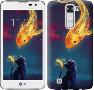 

Чехол Кошкин сон для LG K8 K350E 157340