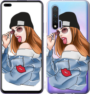 

Чохол Дівчина v3 на Huawei Nova 6 878663