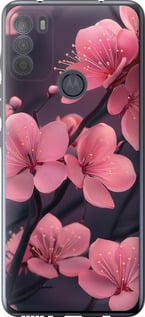 Чехол Пурпурная сакура для Motorola G50