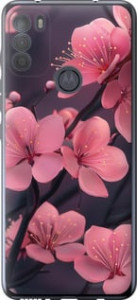 Чехол Пурпурная сакура для Motorola G50
