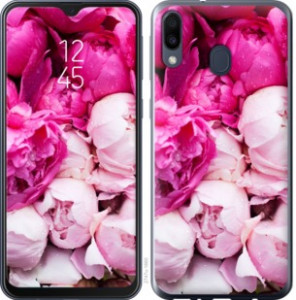 Чехол Розовые пионы для Samsung Galaxy A20e A202F