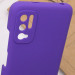 Купить Чехол Silicone Cover Full Camera (AAA) для Xiaomi Redmi Note 10 5G / Poco M3 Pro (Фиолетовый / Violet) на vchehle.ua