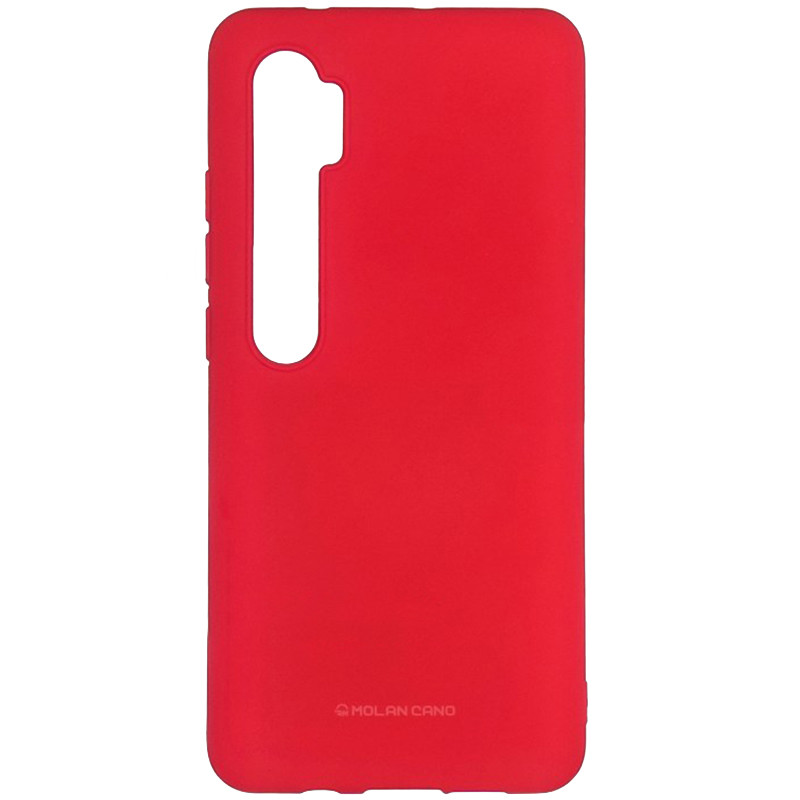 

TPU чохол Molan Cano Smooth для Xiaomi Mi Note 10 (Червоний) 861521