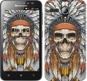 

Чохол Череп індіанця на Lenovo A606 641051
