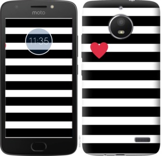 

Чохол Чорно-білі смуги на Motorola Moto E4 752145