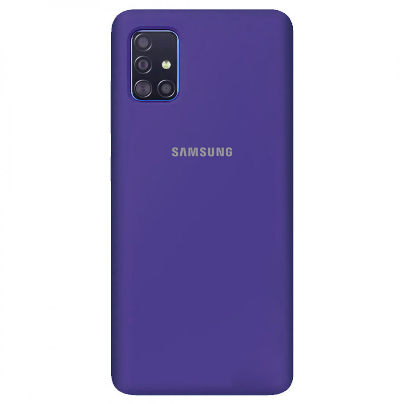 

Чохол Silicone Cover Full Protective (AA) на Samsung Galaxy A51 (Фіолетовий / Purple) 871067