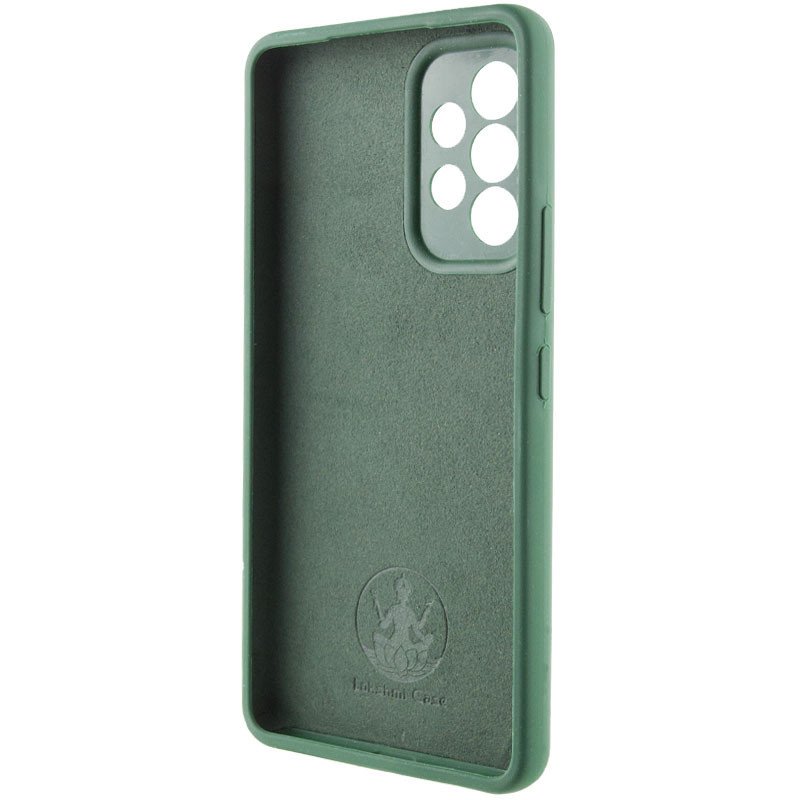 Фото Чехол Silicone Cover Lakshmi Full Camera (AAA) with Logo для Samsung Galaxy A53 5G (Зеленый / Cyprus Green) в магазине vchehle.ua