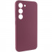 Фото Чохол Silicone Cover Lakshmi Full Camera (AAA) на Samsung Galaxy S22 (Бордовий / Plum) на vchehle.ua
