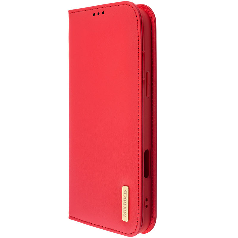 Фото Чехол-книжка Dux Ducis Hivo для Apple iPhone 16 Pro Max (6.9") (Red) в магазине vchehle.ua