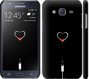 Чехол Подзарядка сердца для Samsung Galaxy J5 (2015) J500H