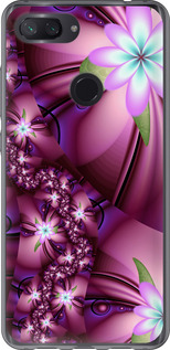 Чехол Цветочная мозаика для Xiaomi Mi 8 Lite