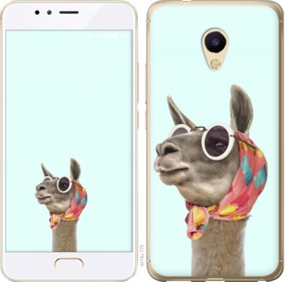 

Чохол Модна лама на Meizu M5s 753252