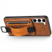 Шкіряний чохол Wallet case and straps на Samsung Galaxy S24 (Коричневий / Brown) в магазині vchehle.ua