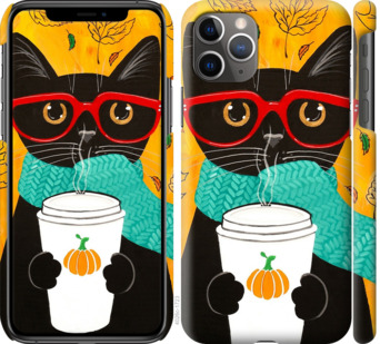 

Чехол Осенний кот для iPhone 11 Pro Max 778436