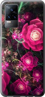 

Чохол Абстрактні квіти 3 на Vivo V21E 1625327