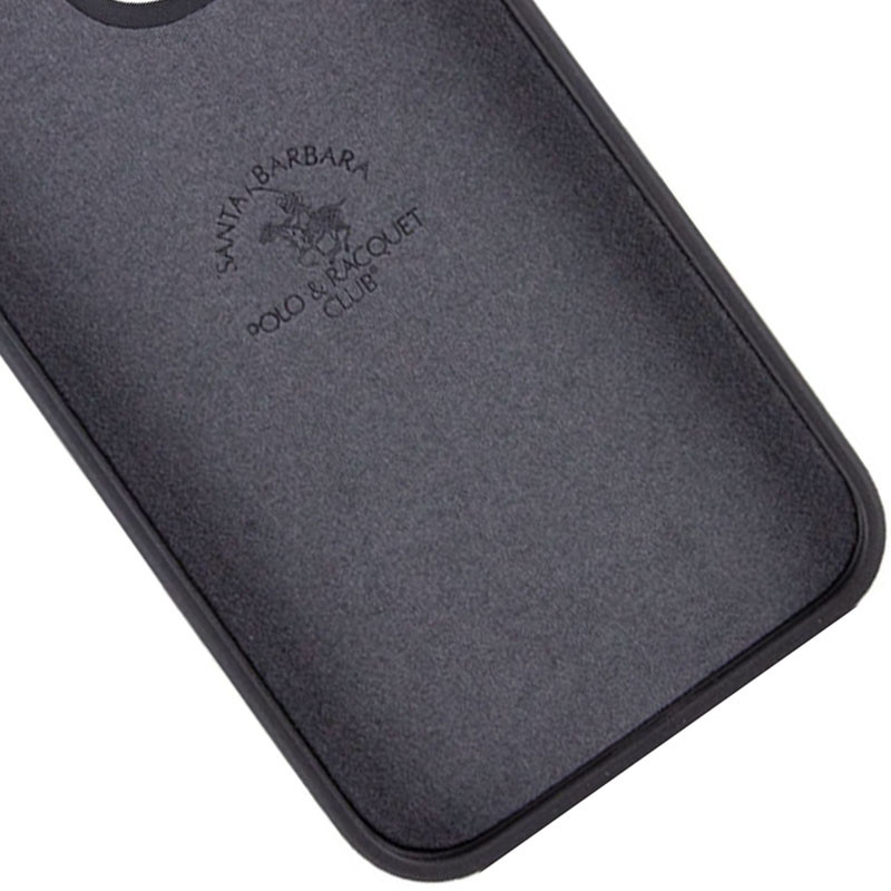 Фото Кожаный чехол Polo Santa Barbara для Apple iPhone 12 Pro / 12 (6.1") (Black) в маназині vchehle.ua