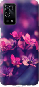 Чехол Пурпурные цветы для Oppo A55