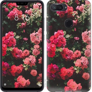 

Чохол Кущ з трояндами на Xiaomi Mi 8 Lite 689863