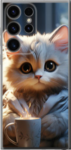Чехол White cat для Samsung Galaxy S24 Ultra