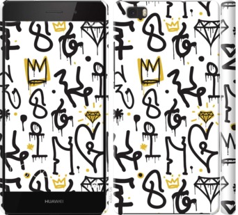 

Чохол Graffiti art на Huawei Ascend P8 Lite 745434