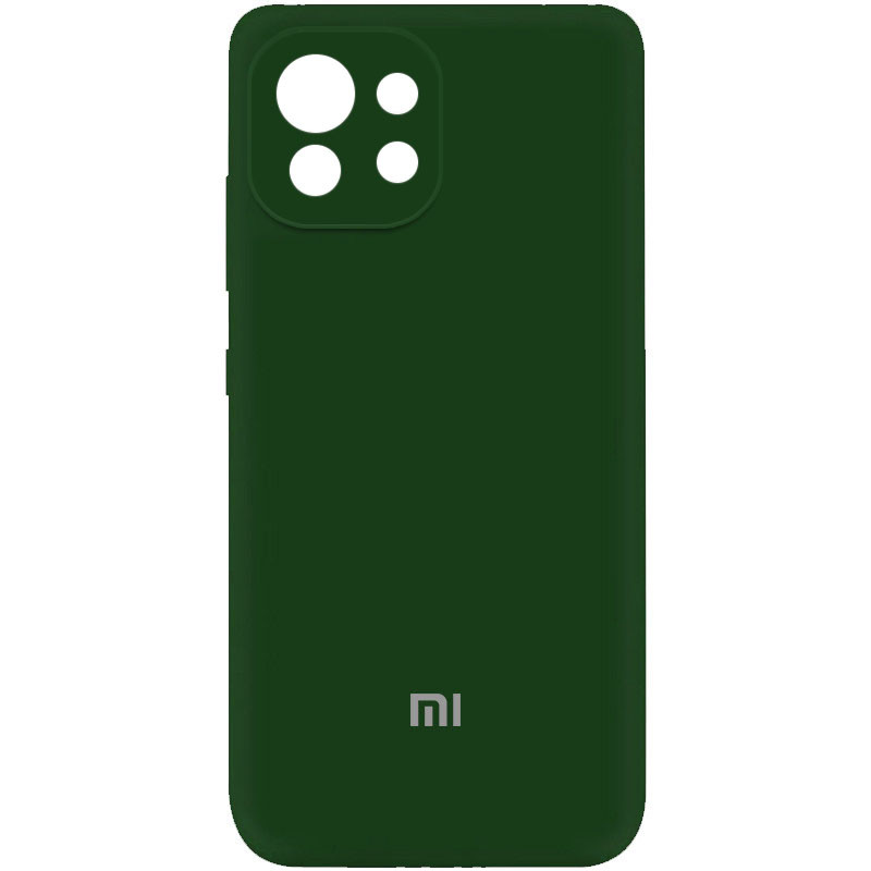 

Чохол Silicone Cover My Color Full Camera (A) на Xiaomi Mi 11 Lite (Зелений / Dark green) 1167436