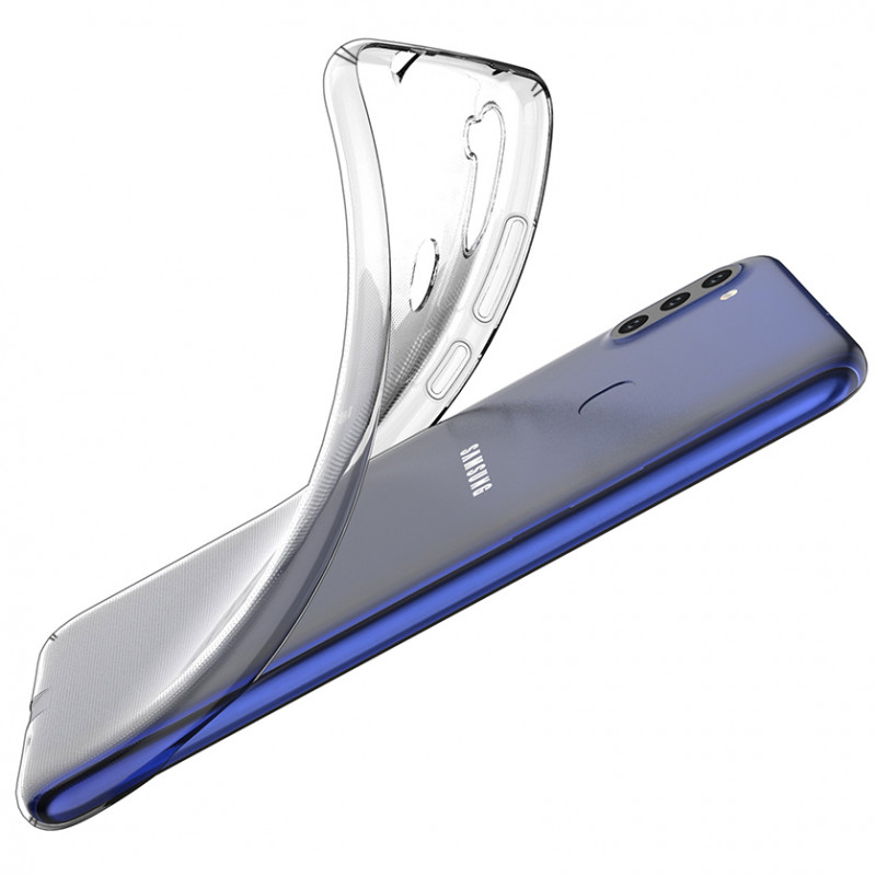 Фото TPU чехол Epic Premium Transparent для Samsung Galaxy A11 / M11 (Бесцветный (прозрачный)) в магазине vchehle.ua
