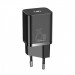 Фото МЗП Baseus Super Silicone PD Charger 25W (Type-C) + Type-C to Type-C Cable 3A (1m) (Black) в маназині vchehle.ua