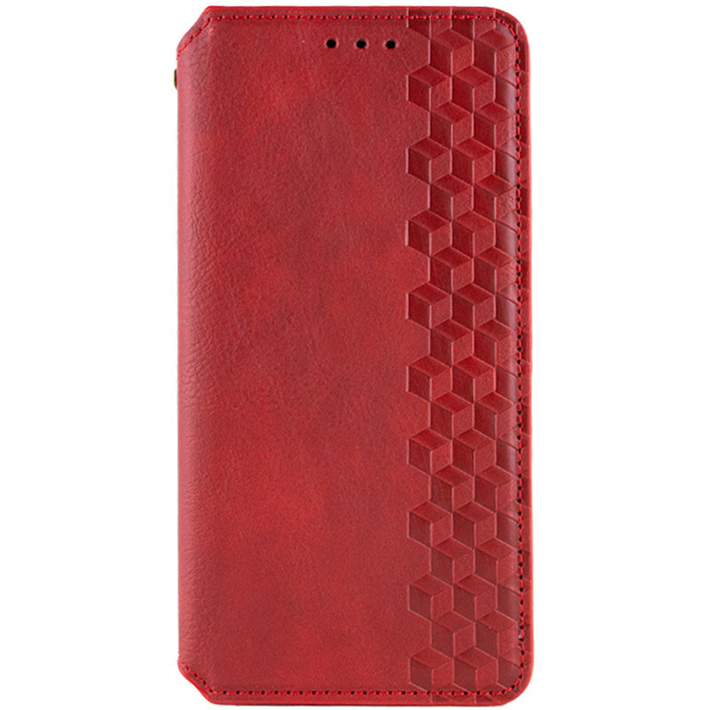 Кожаный чехол книжка GETMAN Cubic (PU) для Huawei Magic5 Lite (Красный)