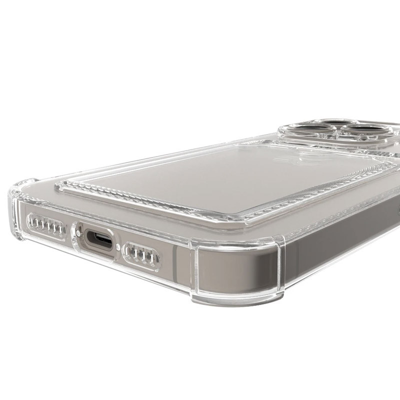 Купити TPU+PC чохол Pocket Case на Apple iPhone 12 Pro Max (6.7") (Clear) на vchehle.ua