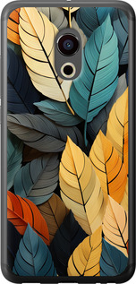 

Чохол Кольорове листя на Meizu Pro 6 1629825