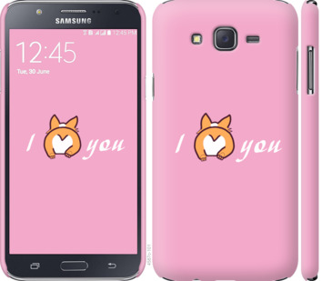

Чехол Люблю1 для Samsung Galaxy J7 J700H 804508