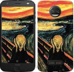 

Чехол Крик Мунка для Motorola Moto G5 PLUS 705810