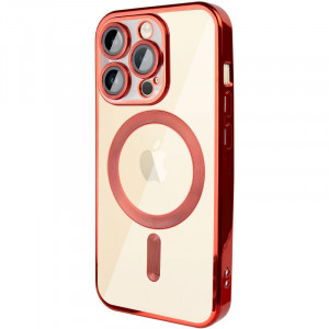 TPU чехол Fibra Chrome with Magnetic safe для Apple iPhone 15 Pro (6.1")