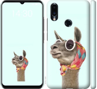 

Чохол Модна лама на Meizu Note 9 753228