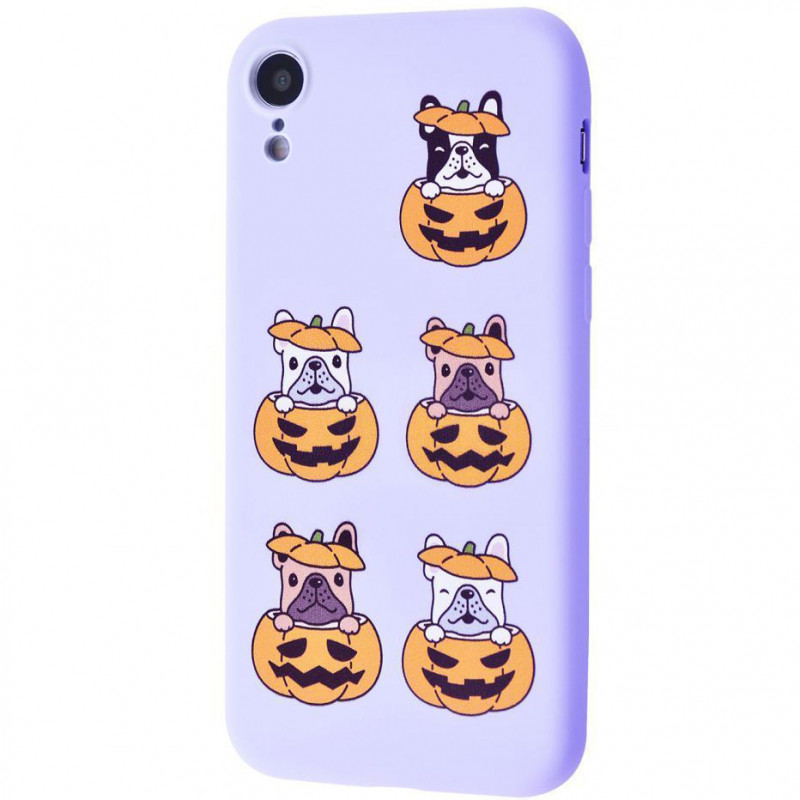 

TPU чехол WAVE Fancy для Apple iPhone XR (6.1") (Dog in pumpkin / Light purple) 1060036