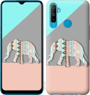 

Чохол Візерунчастий слон на Realme C3 934300