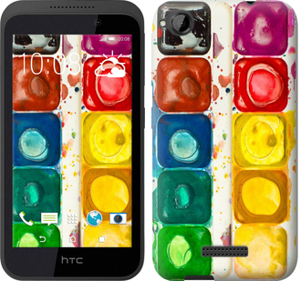 

Чехол Палитра красок для HTC Desire 320 549765