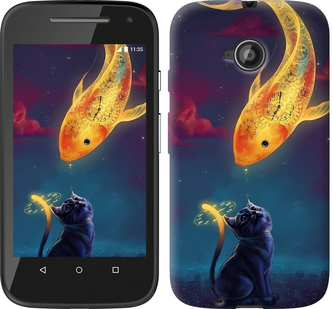 

Чехол Кошкин сон для Motorola Moto E2 157480