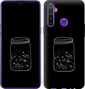 

Чохол Космос в банку на Realme 5 920483