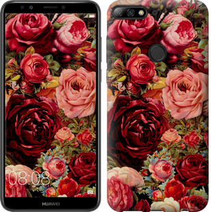

Чехол Цветущие розы для Huawei Y7 Prime (2018) 667653