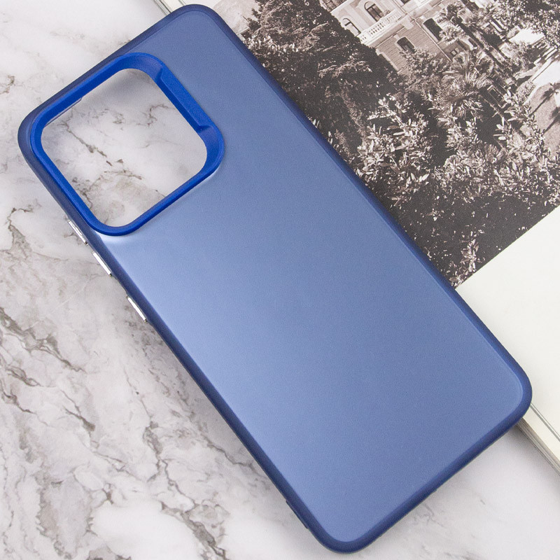 Фото TPU+PC чохол Magic glow with protective edge на Xiaomi Redmi 12C (Blue) на vchehle.ua