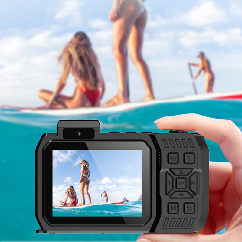 Фото Водонепроникна цифрова камера D50 (IP68) (Black) на vchehle.ua