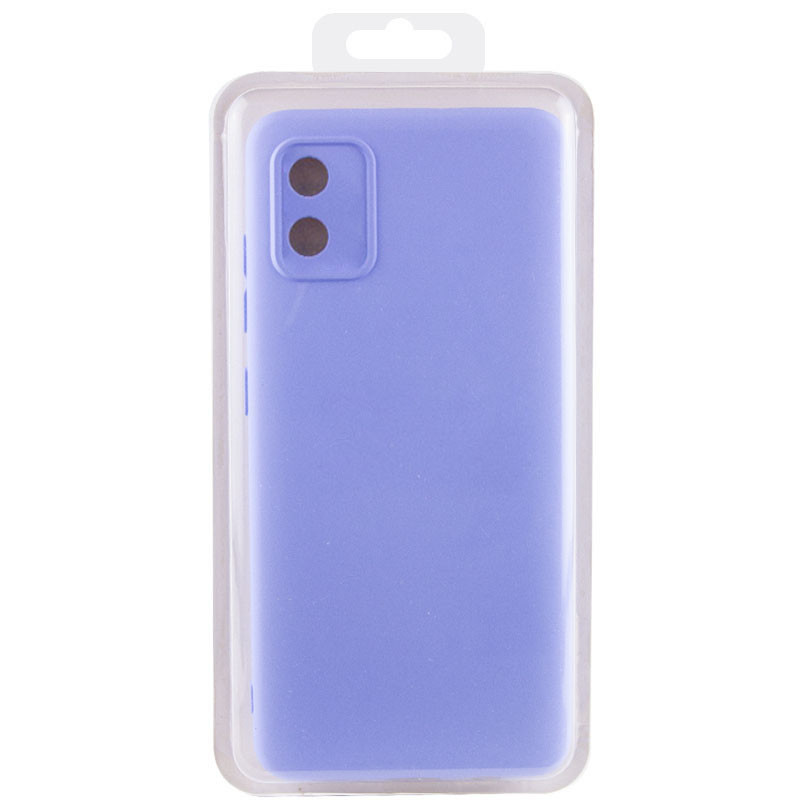 Купити Чохол Silicone Cover Lakshmi Full Camera (A) на Motorola Moto E13 (Бузковий / Dasheen) на vchehle.ua