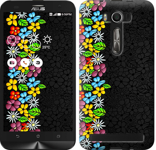 

Чехол цветочный орнамент для Asus ZenFone 2 Laser 2 ZE550KL 328057