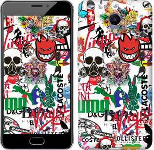 

Чохол Many different logos на Meizu M5 Note 638059