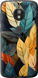 

Чохол Кольорове листя на Motorola Moto E5 Play 1629779