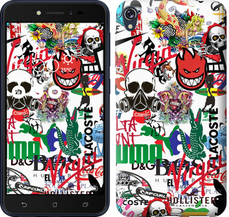 

Чохол Many different logos на Asus ZENFONE Live ZB501KL 638207