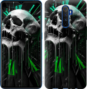 

Чехол Череп-часы для Oppo Reno 2 918564