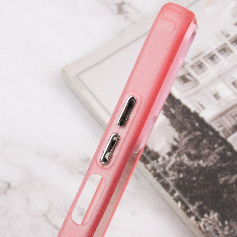 Купити TPU+PC чохол Magic glow with protective edge на Xiaomi Redmi Note 11 Pro 4G/5G / 12 Pro 4G (Pink) на vchehle.ua