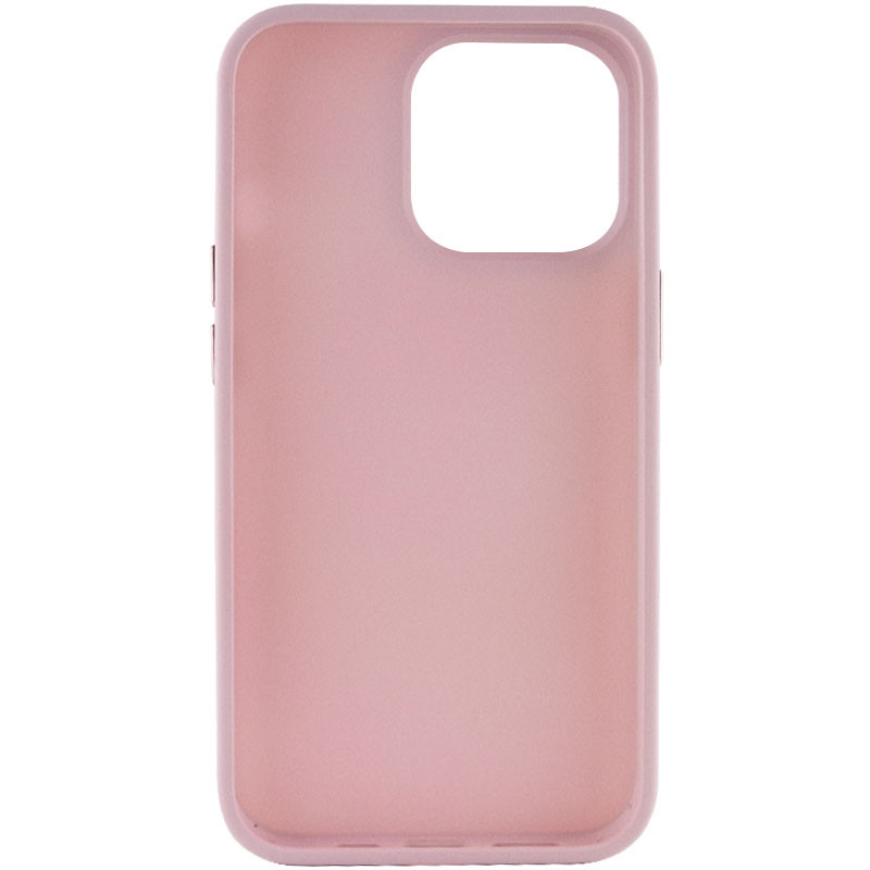 Фото TPU чохол Bonbon Metal Style на Apple iPhone 14 Pro (6.1") (Рожевий / Light pink) в маназині vchehle.ua